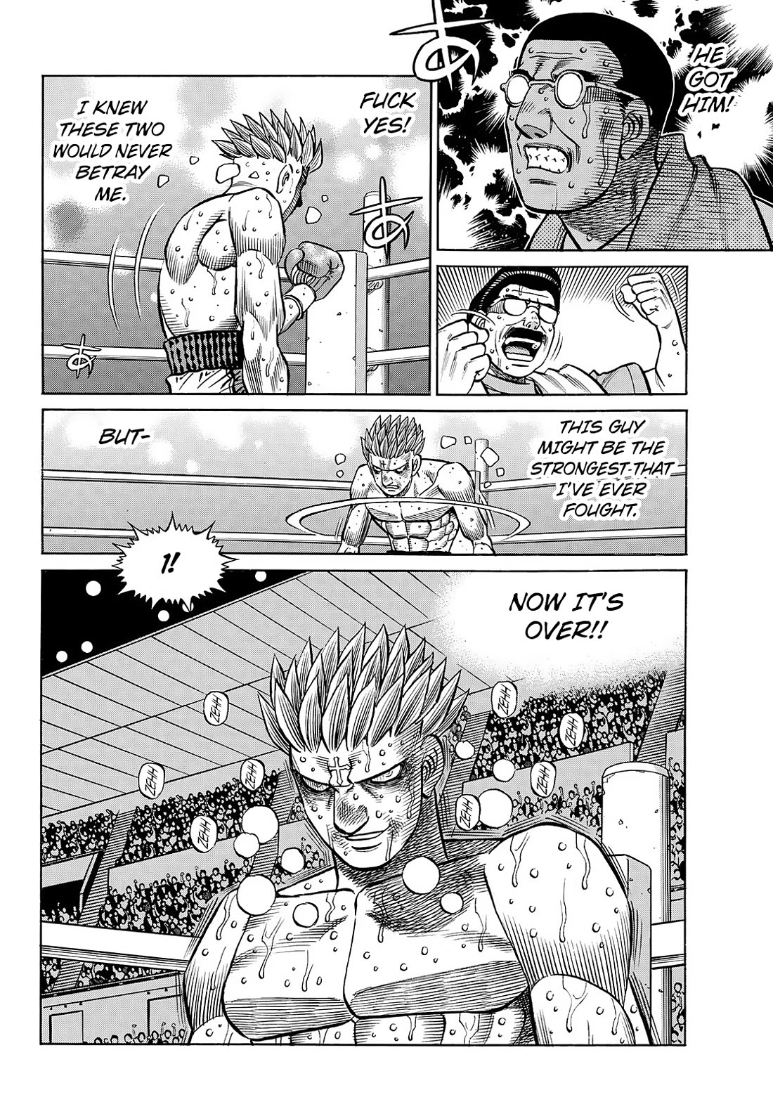 Hajime no Ippo Chapter 1472 page 7 - Chapter 1472: Accumulation
