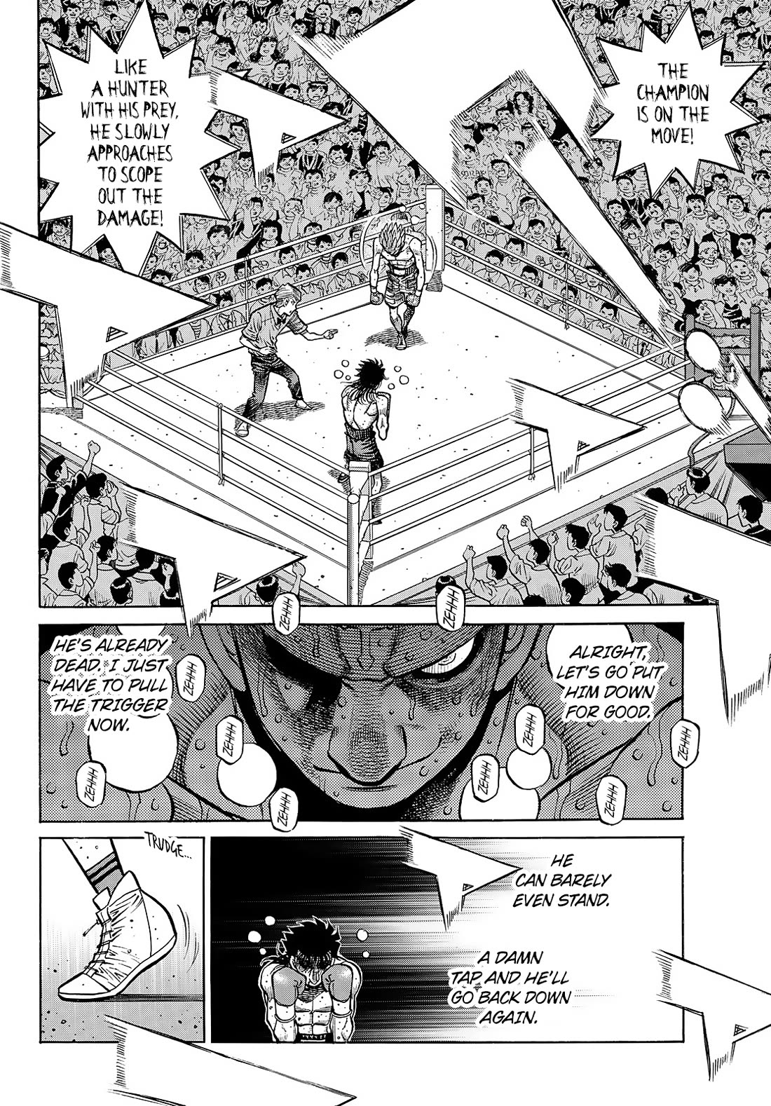 Hajime no Ippo Chapter 1473 page 5 - Chapter 1473: The Man In Front of You
