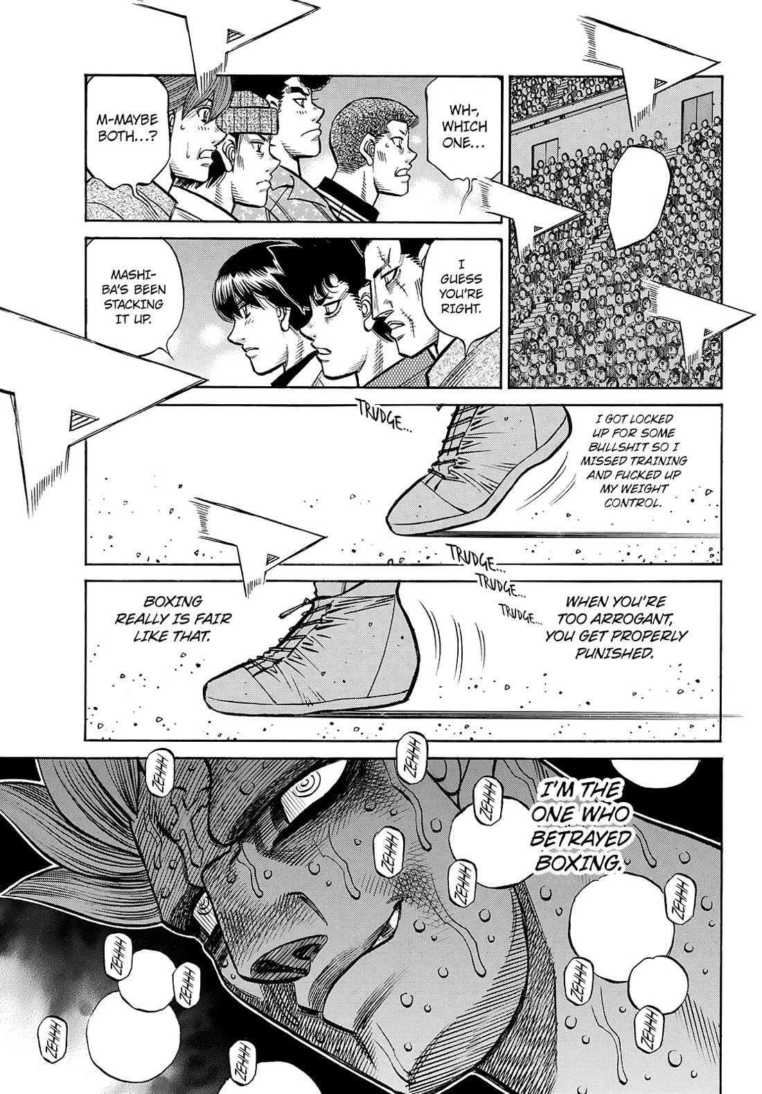 Hajime no Ippo Chapter 1473 page 8 - Chapter 1473: The Man In Front of You