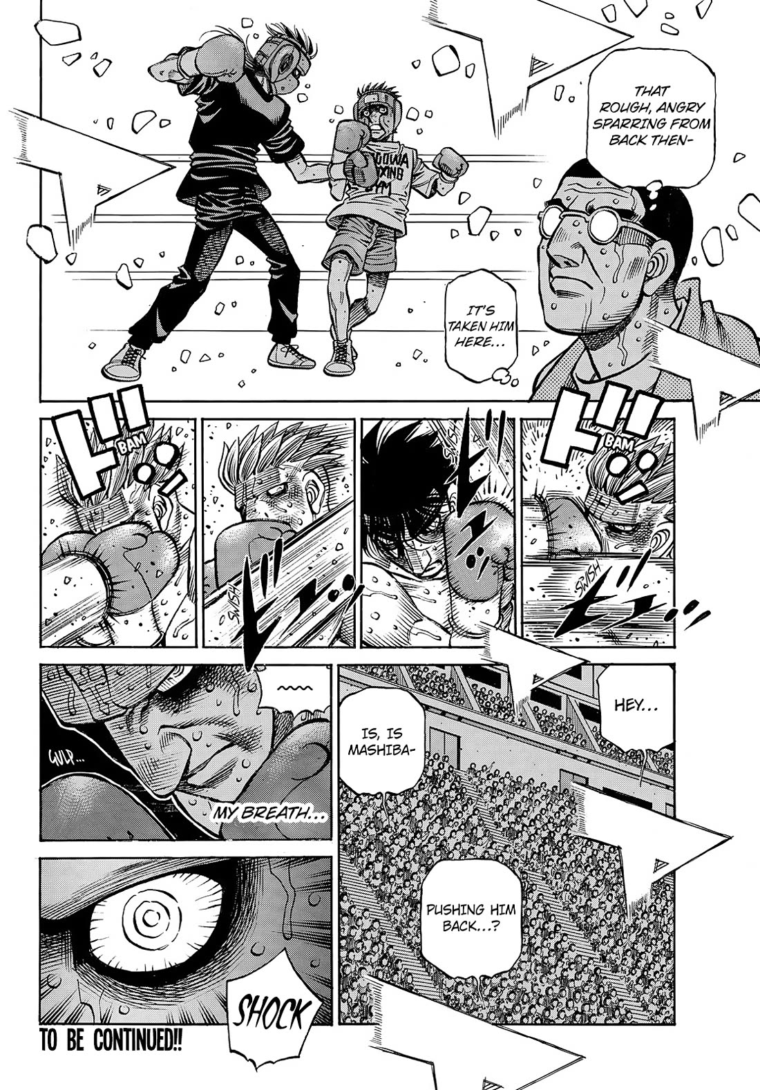 Hajime no Ippo Chapter 1474 page 10 - Chapter 1474: Close Range Fight