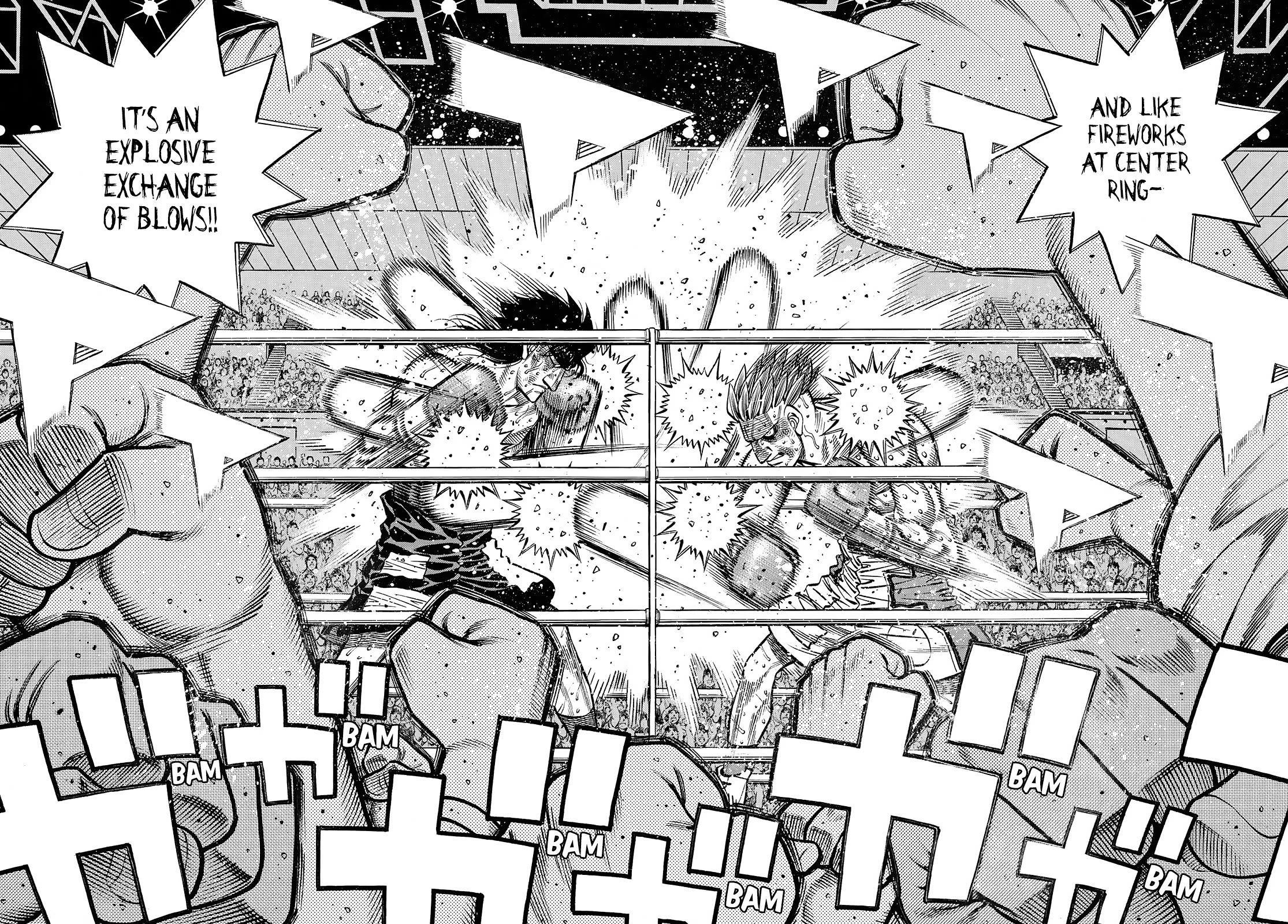 Hajime no Ippo Chapter 1474 page 7 - Chapter 1474: Close Range Fight