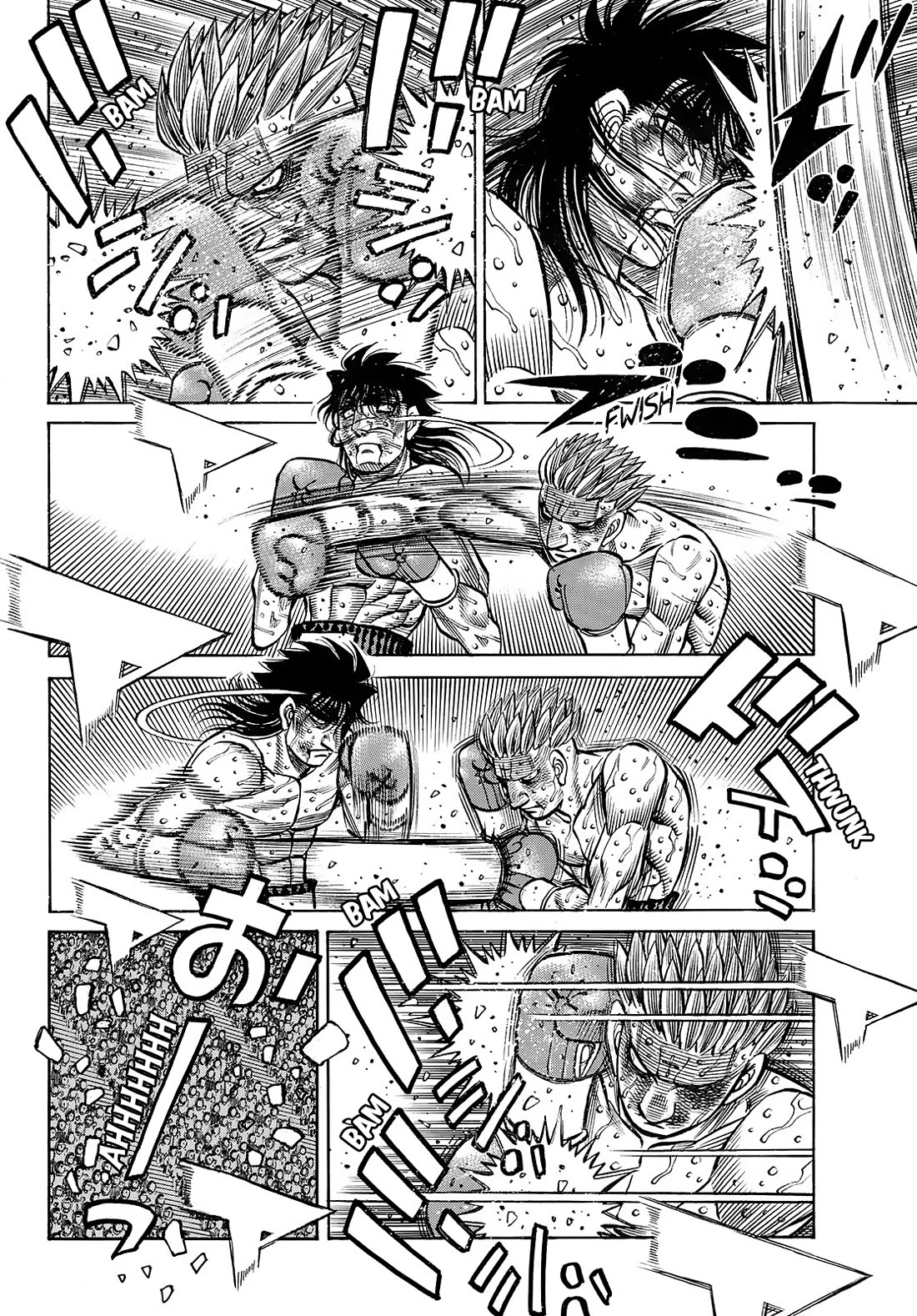 Hajime no Ippo Chapter 1474 page 8 - Chapter 1474: Close Range Fight