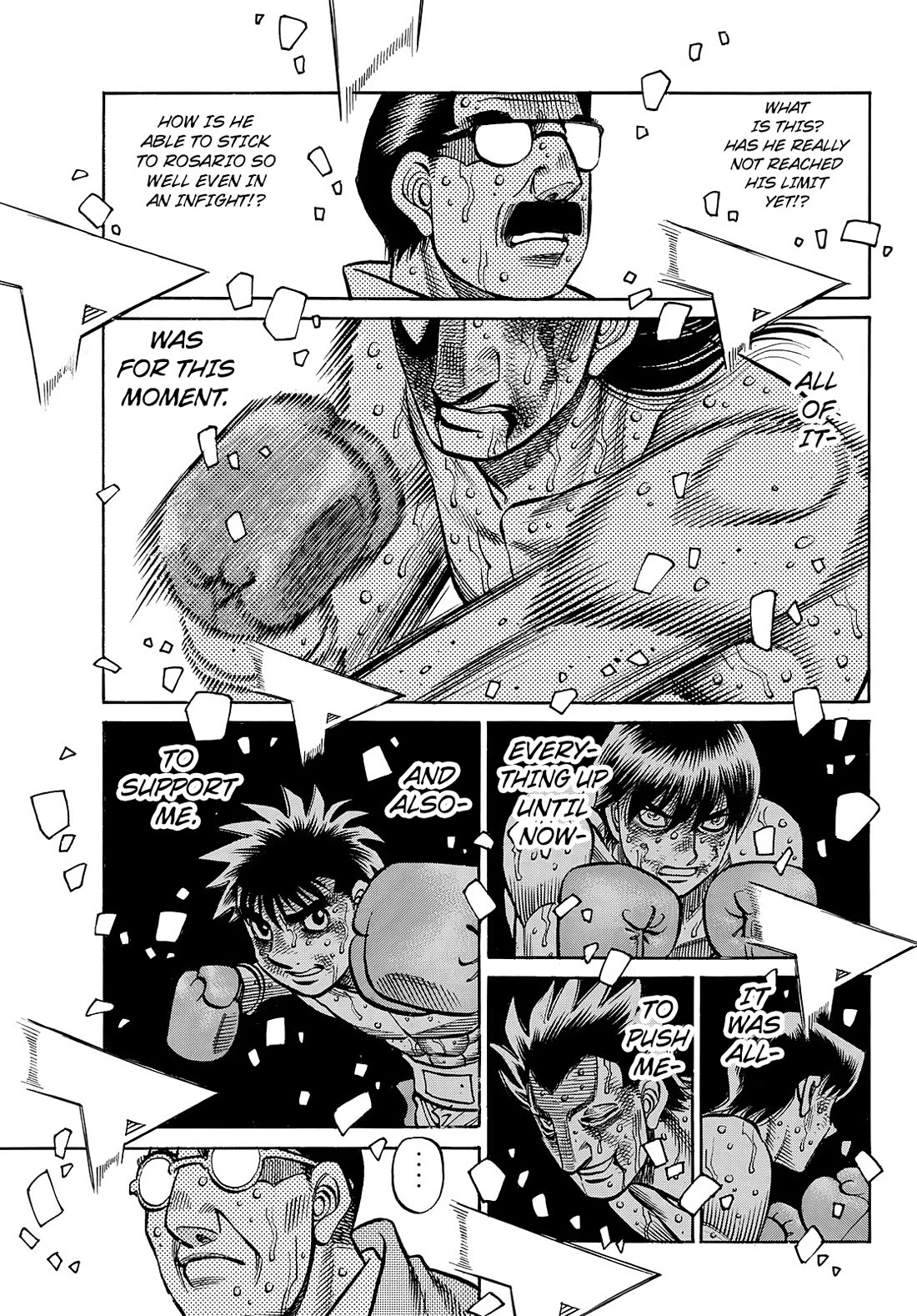 Hajime no Ippo Chapter 1474 page 9 - Chapter 1474: Close Range Fight