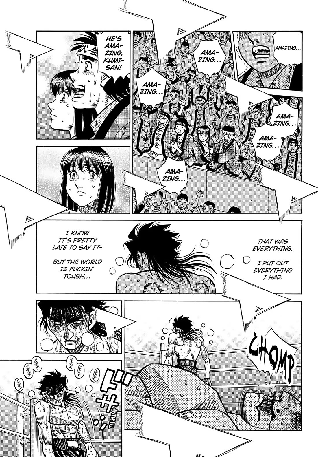Hajime no Ippo Chapter 1475 page 11 - Chapter 1475: Support