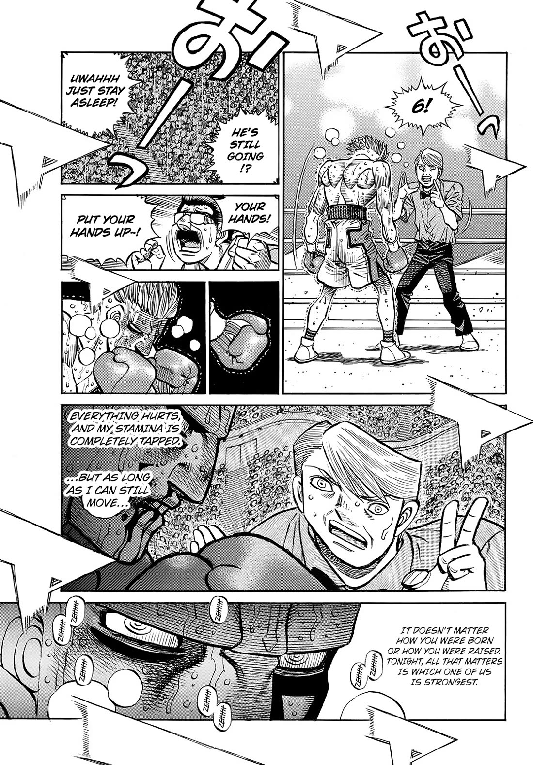 Hajime no Ippo Chapter 1475 page 13 - Chapter 1475: Support