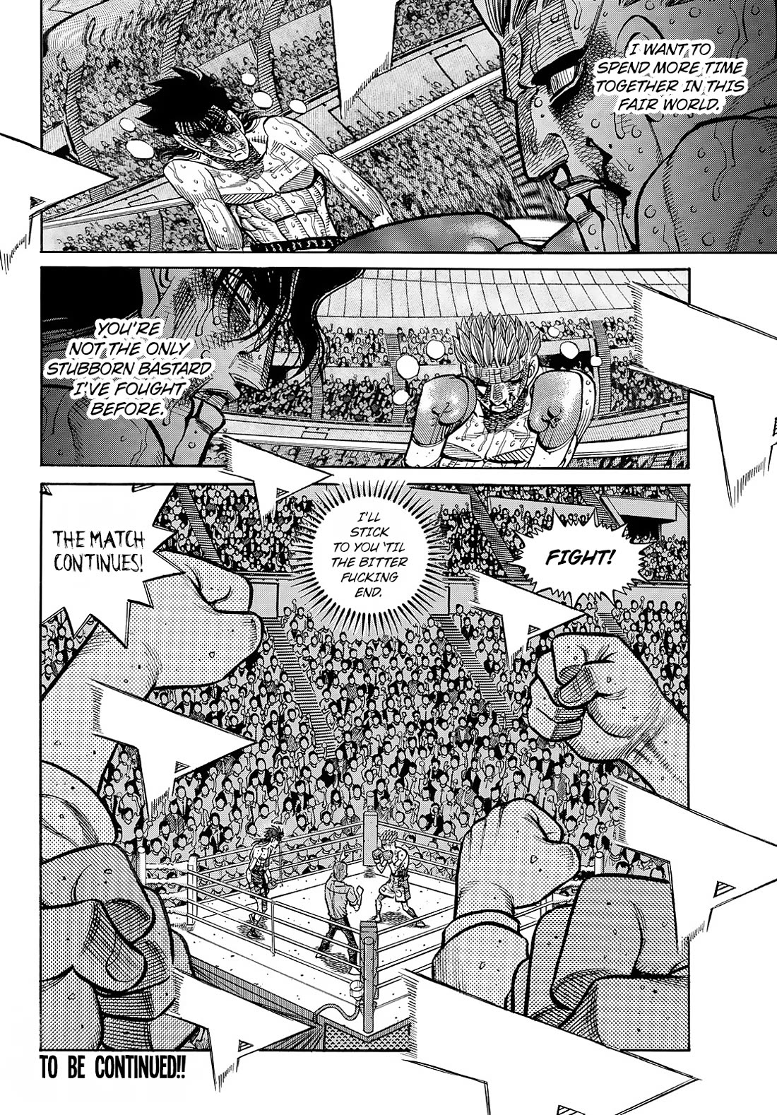 Hajime no Ippo Chapter 1475 page 14 - Chapter 1475: Support