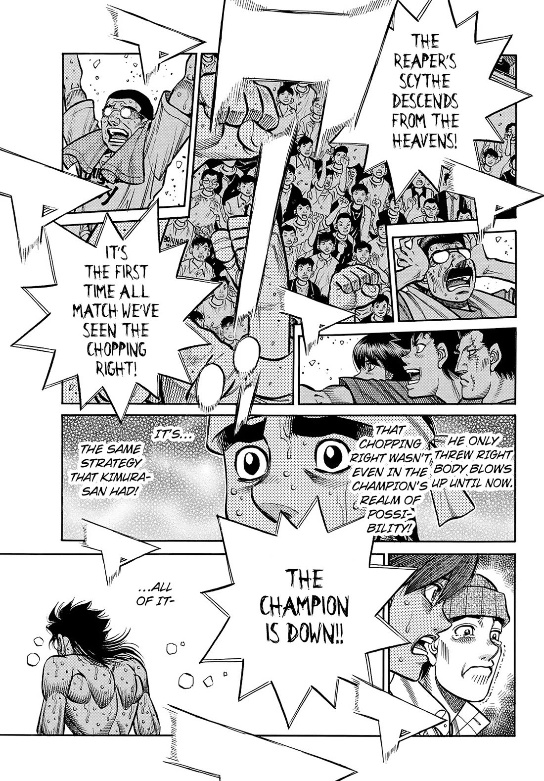 Hajime no Ippo Chapter 1475 page 9 - Chapter 1475: Support