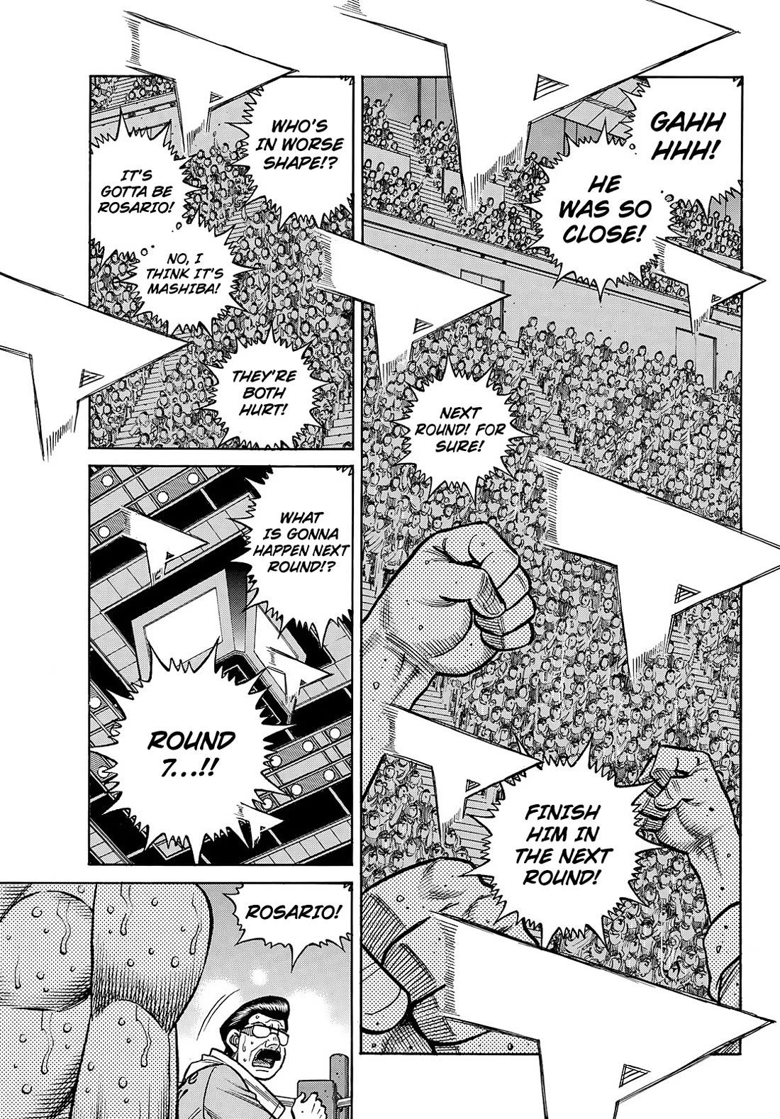 Hajime no Ippo Chapter 1476 page 10 - Chapter 1476: Cut Him Off