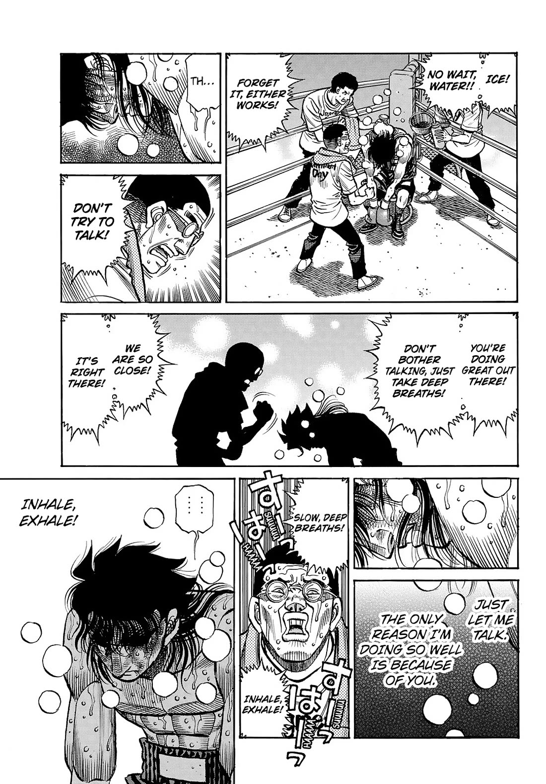 Hajime no Ippo Chapter 1476 page 12 - Chapter 1476: Cut Him Off