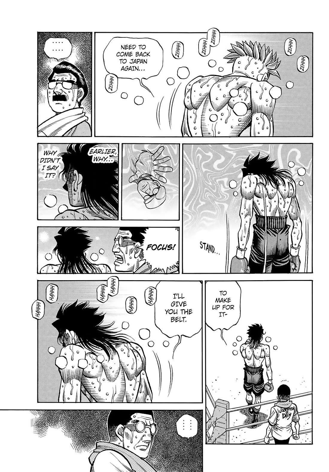 Hajime no Ippo Chapter 1476 page 14 - Chapter 1476: Cut Him Off