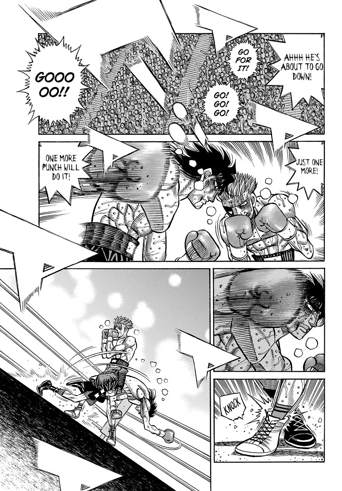 Hajime no Ippo Chapter 1476 page 4 - Chapter 1476: Cut Him Off