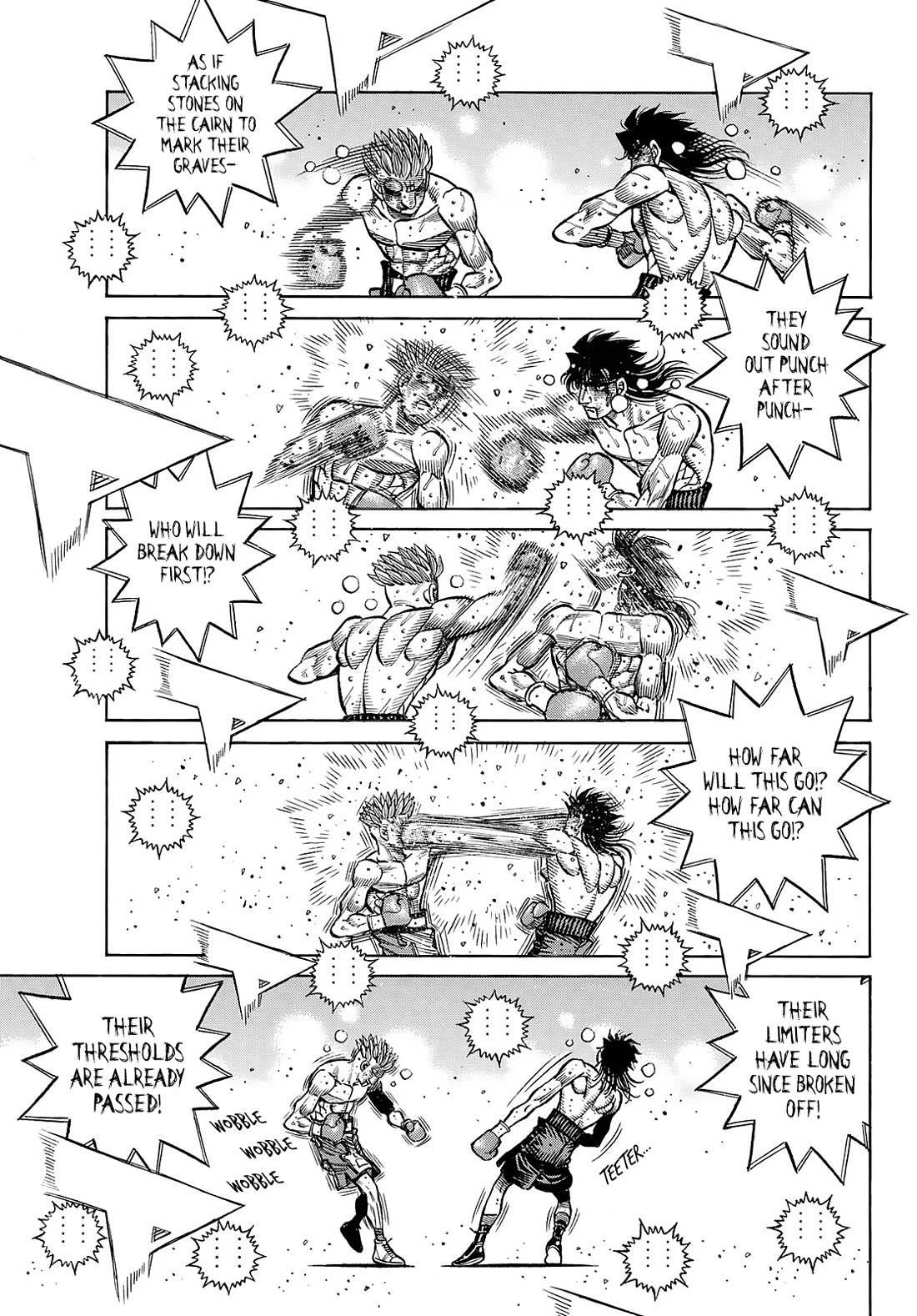 Hajime no Ippo Chapter 1477 page 10 - Chapter 1477: Limit Line