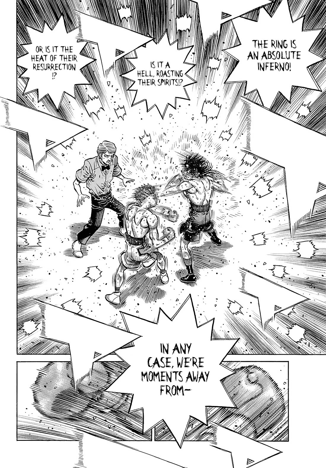 Hajime no Ippo Chapter 1477 page 11 - Chapter 1477: Limit Line