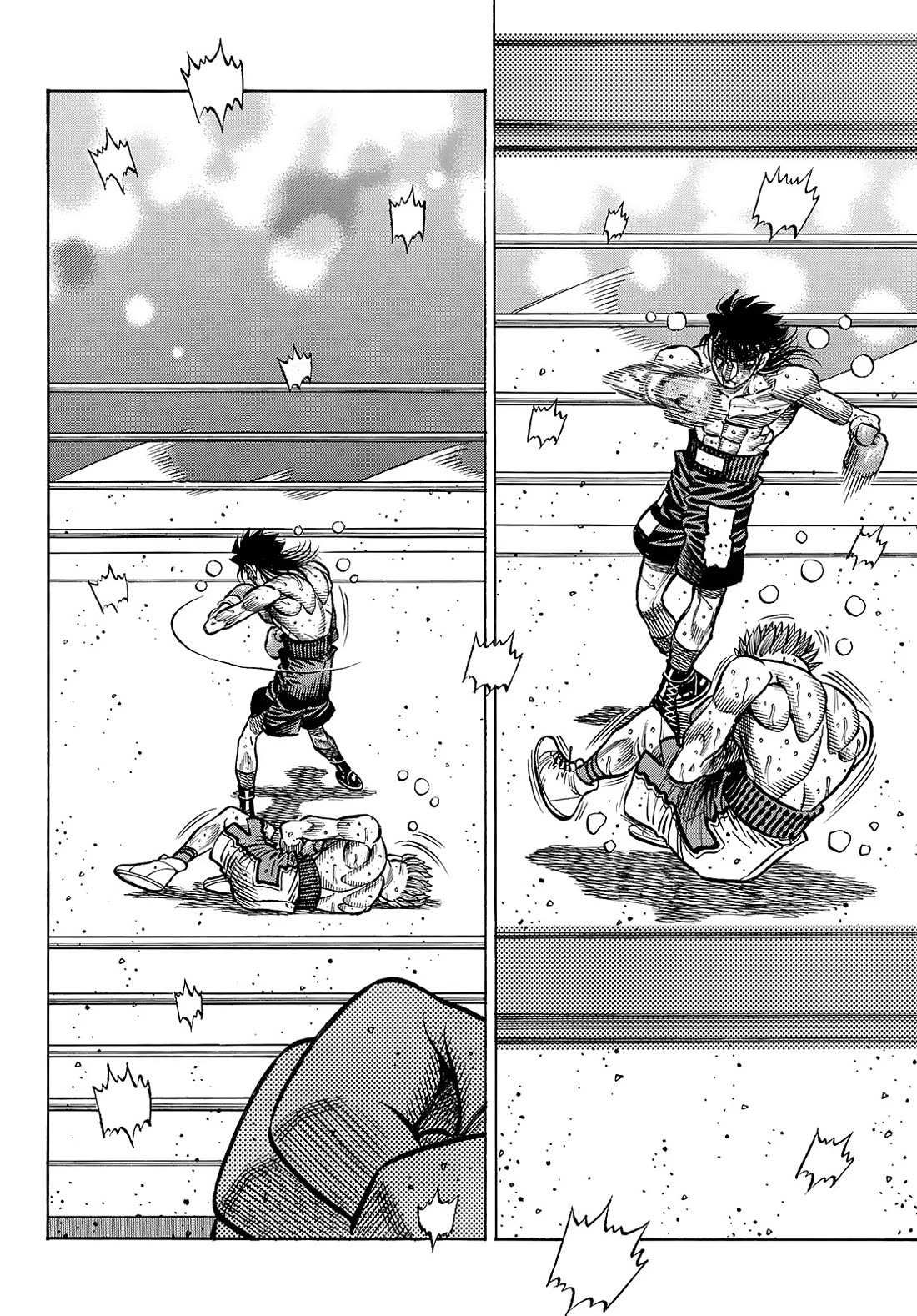 Hajime no Ippo Chapter 1477 page 13 - Chapter 1477: Limit Line