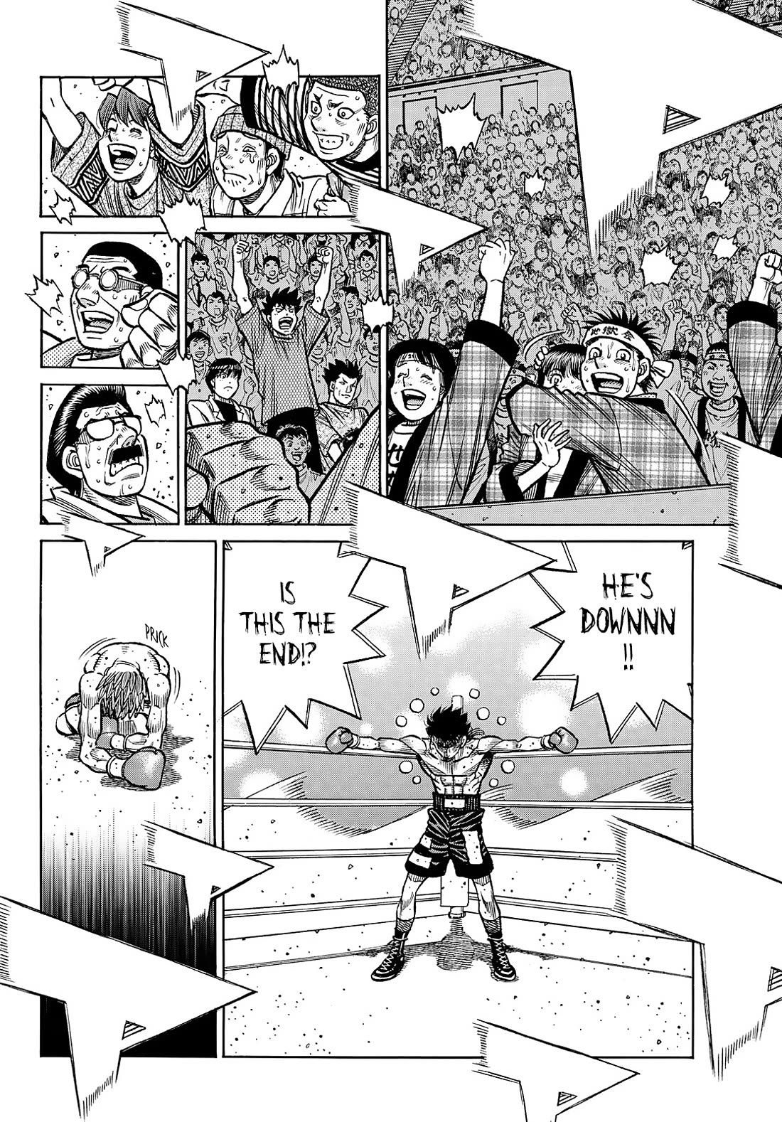 Hajime no Ippo Chapter 1477 page 15 - Chapter 1477: Limit Line