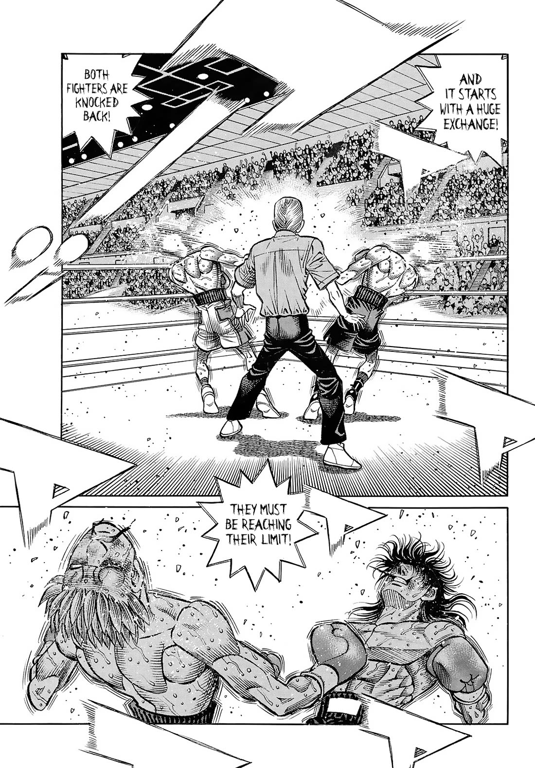 Hajime no Ippo Chapter 1477 page 4 - Chapter 1477: Limit Line