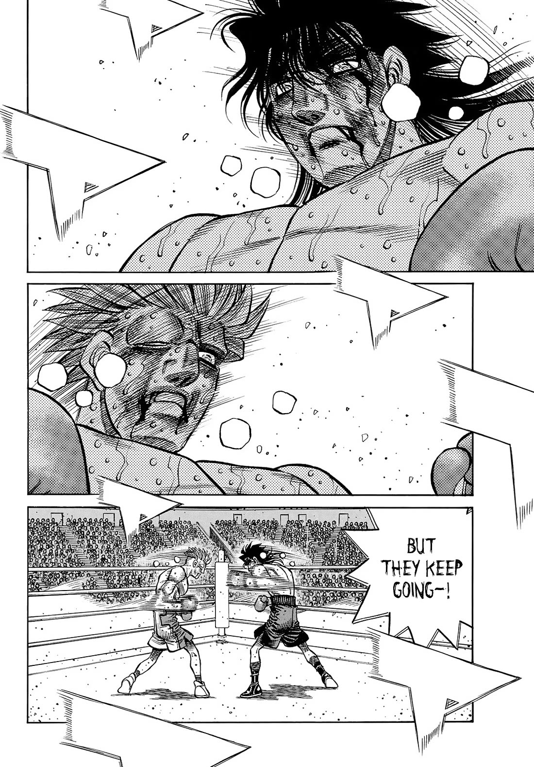 Hajime no Ippo Chapter 1477 page 5 - Chapter 1477: Limit Line