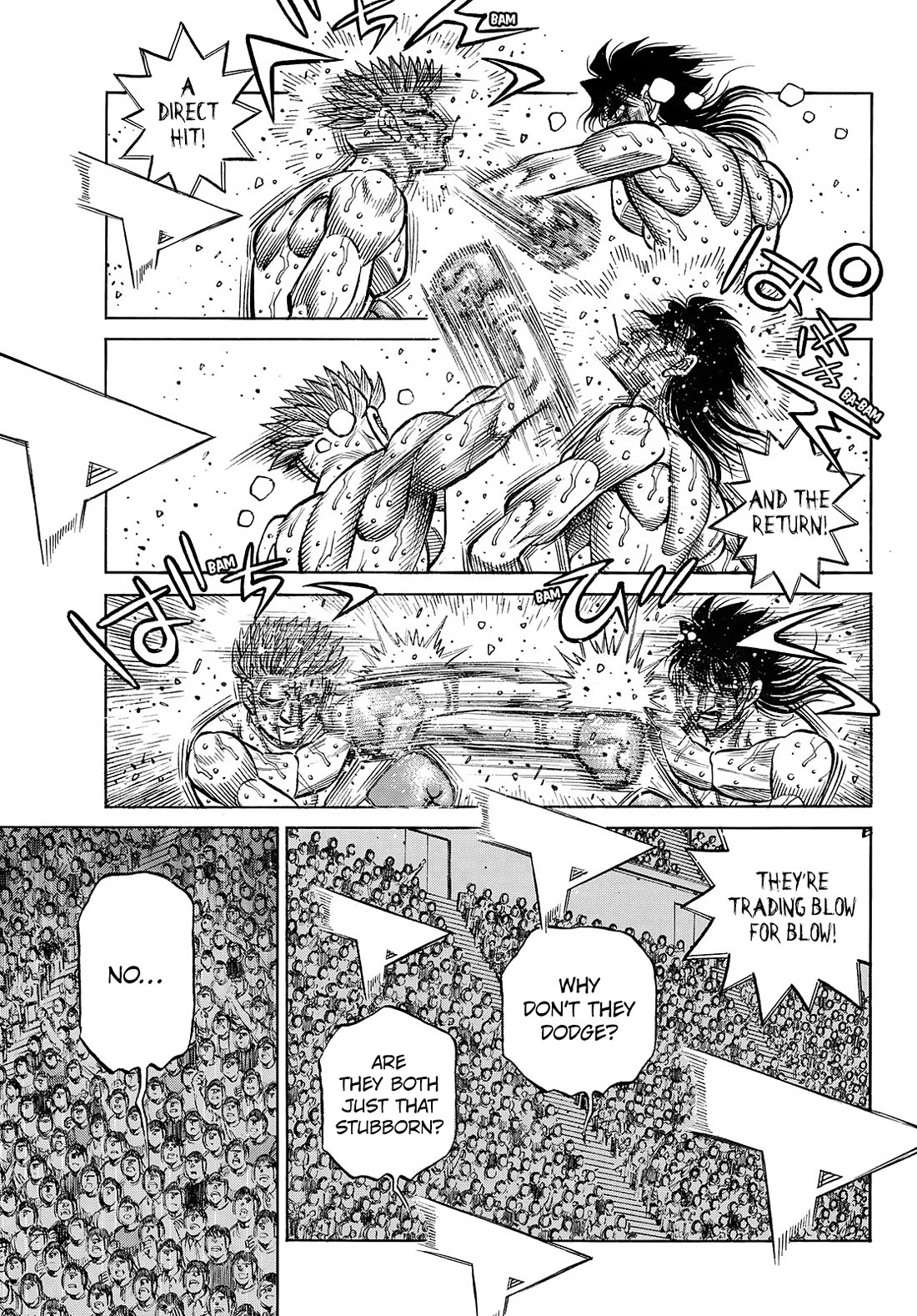 Hajime no Ippo Chapter 1477 page 6 - Chapter 1477: Limit Line