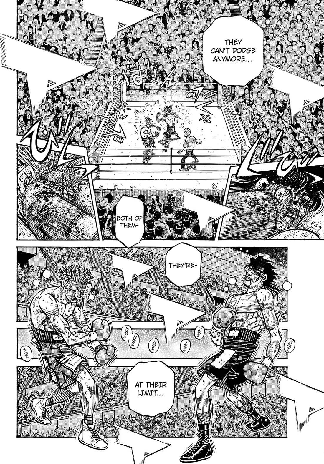 Hajime no Ippo Chapter 1477 page 7 - Chapter 1477: Limit Line