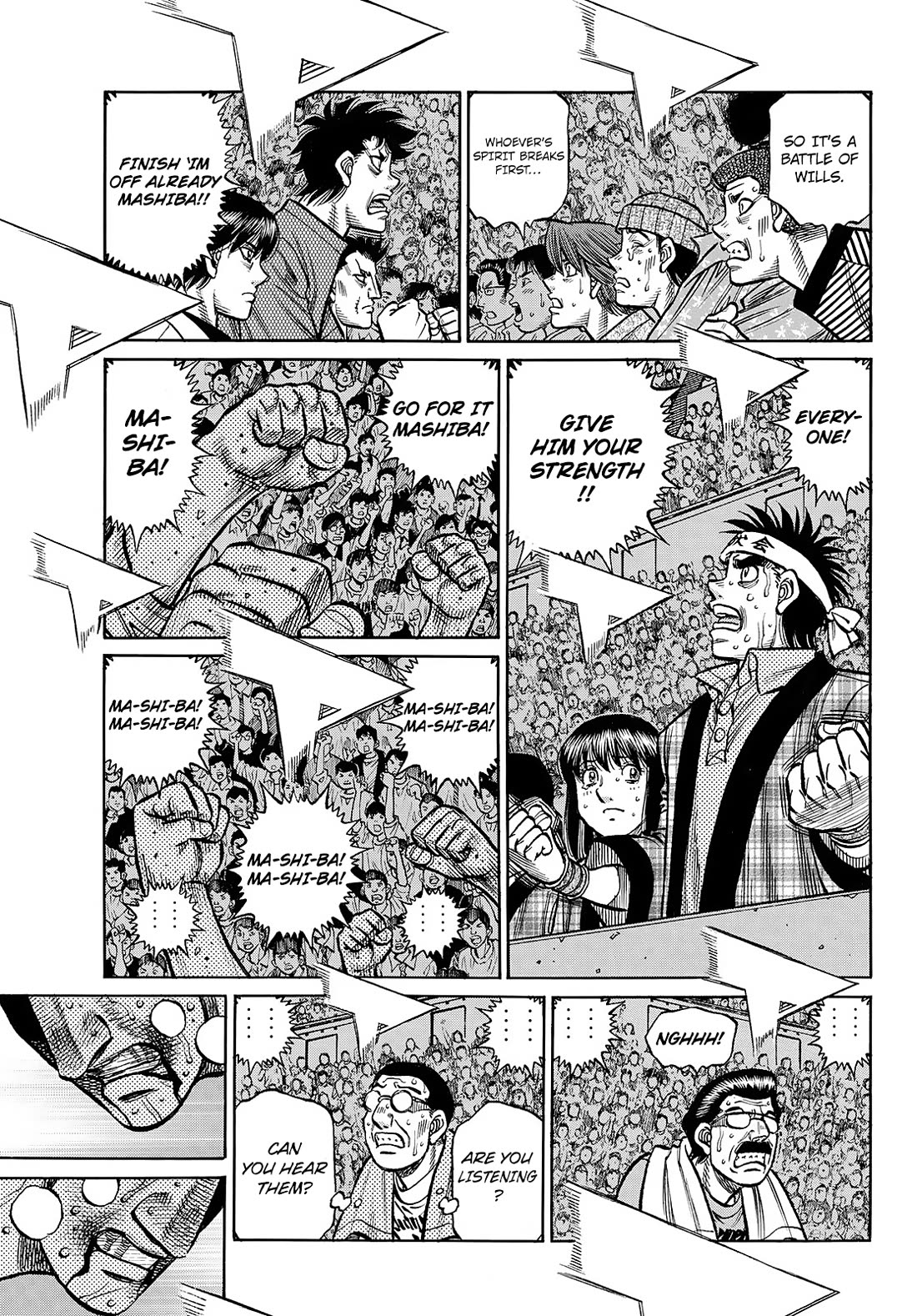 Hajime no Ippo Chapter 1477 page 8 - Chapter 1477: Limit Line