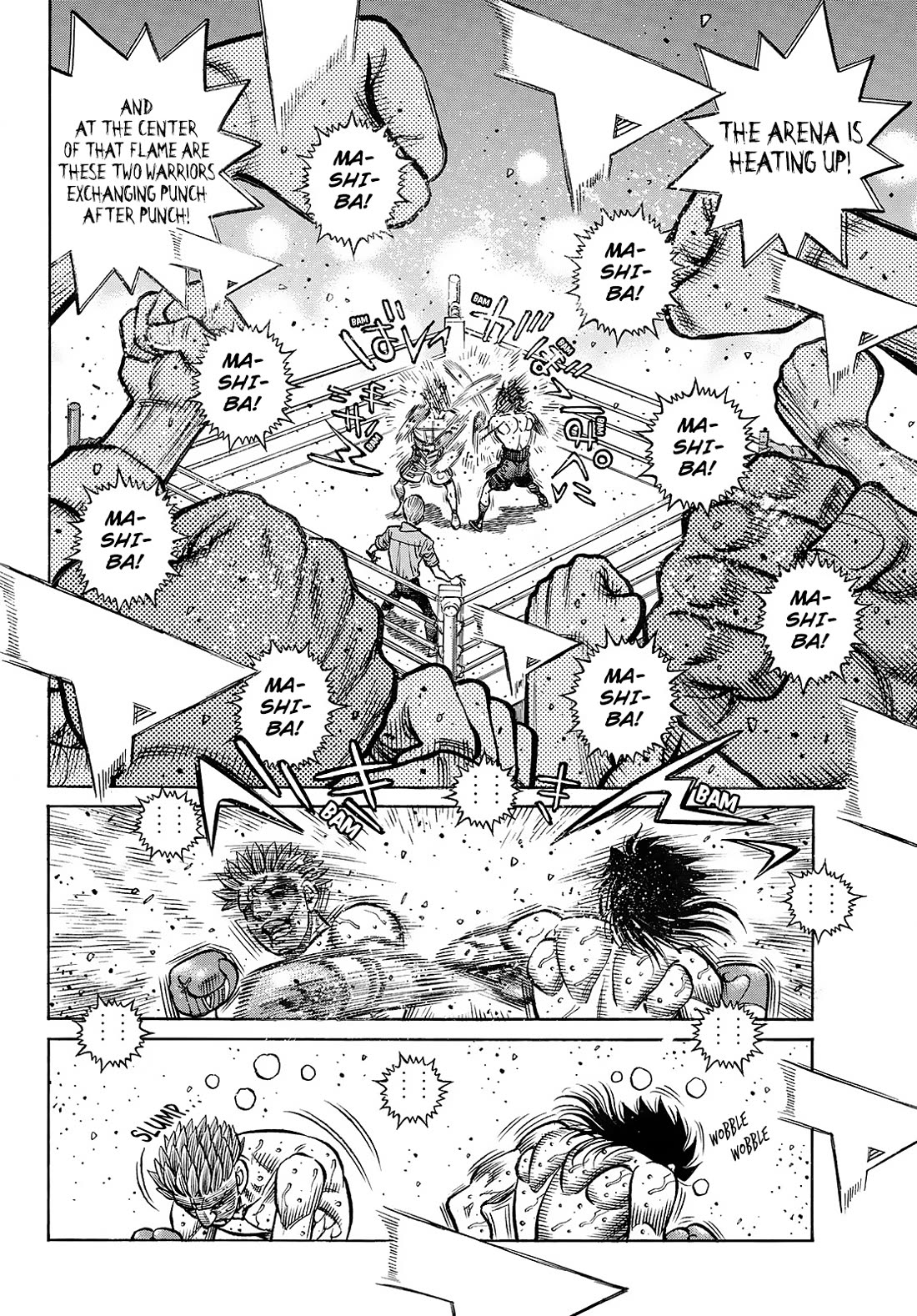 Hajime no Ippo Chapter 1477 page 9 - Chapter 1477: Limit Line