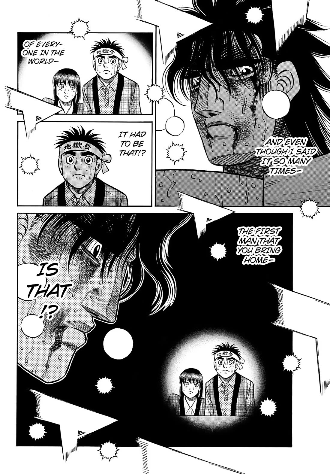 Hajime no Ippo Chapter 1478 page 8 - Chapter 1478: What I can Always Say