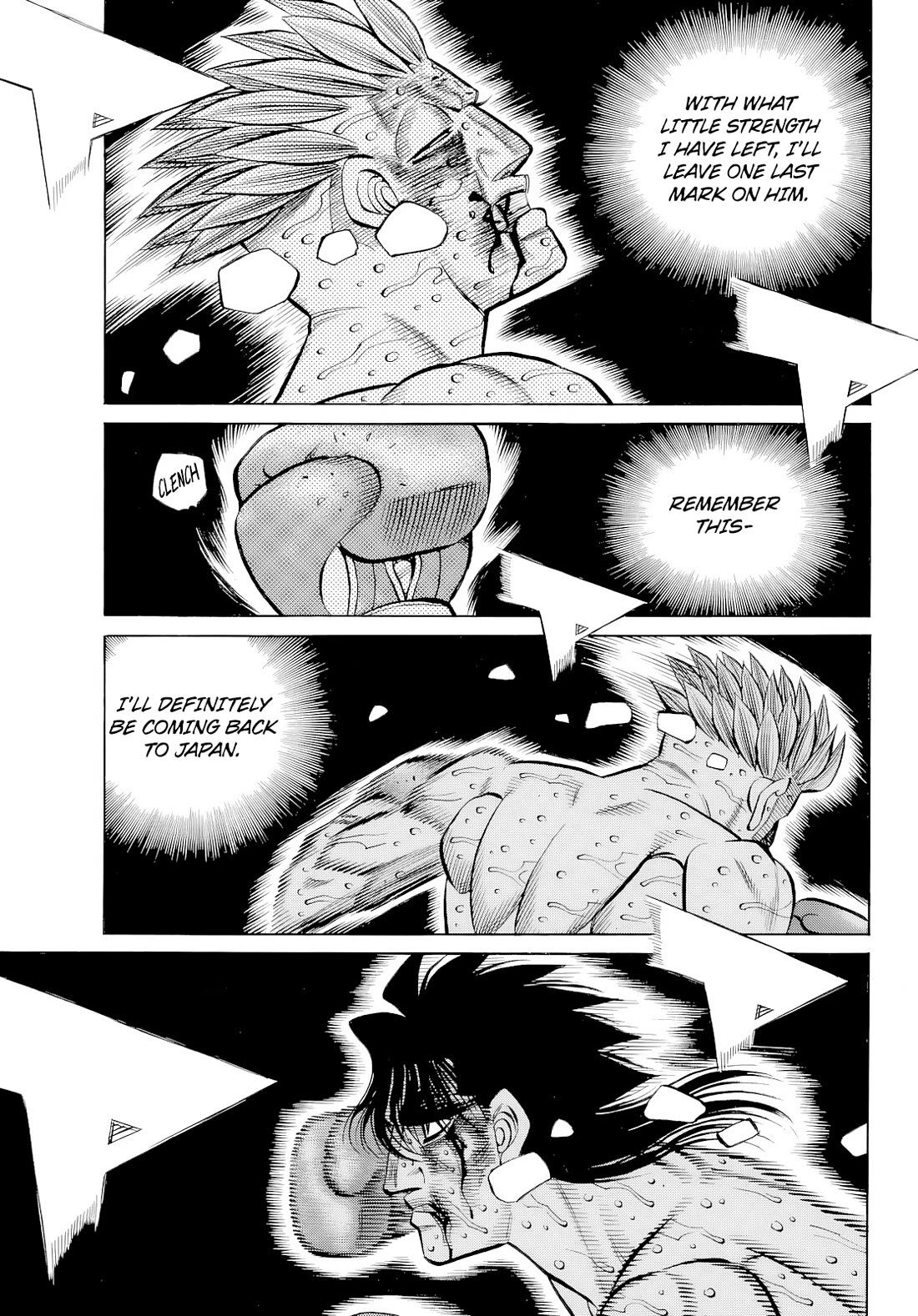 Hajime no Ippo Chapter 1480 page 1 - Chapter 1480: The Finishing Blow