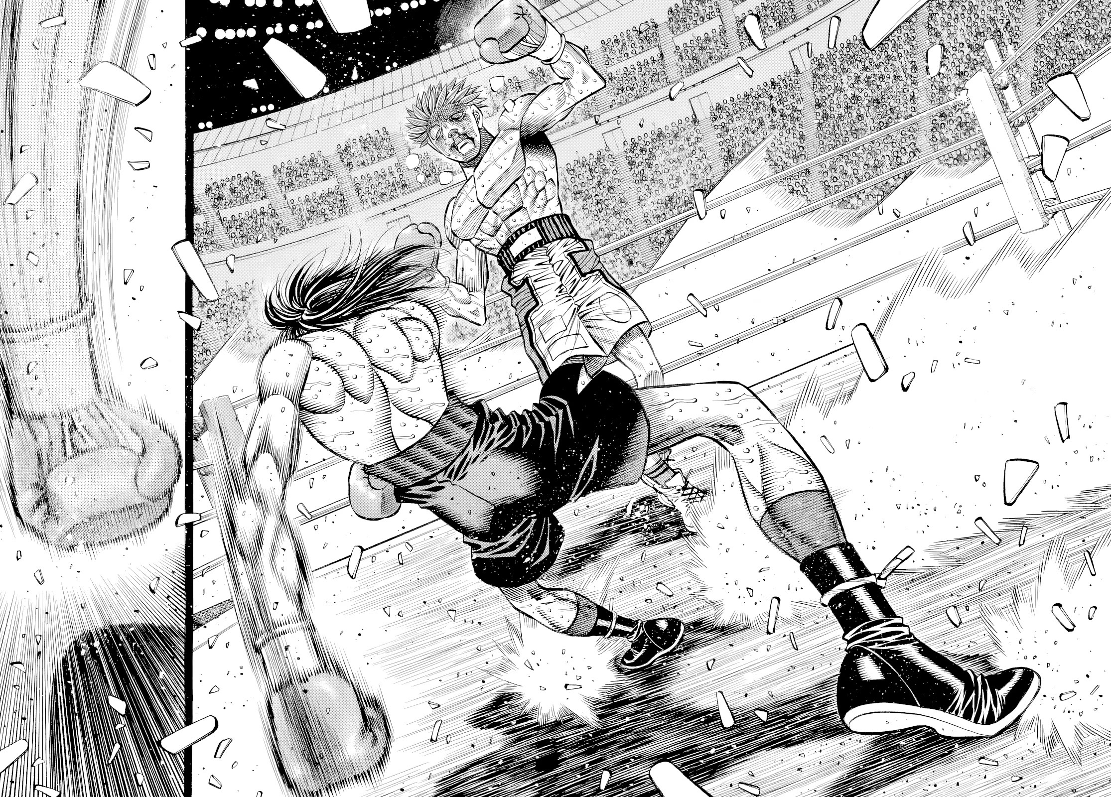 Hajime no Ippo Chapter 1480 page 11 - Chapter 1480: The Finishing Blow