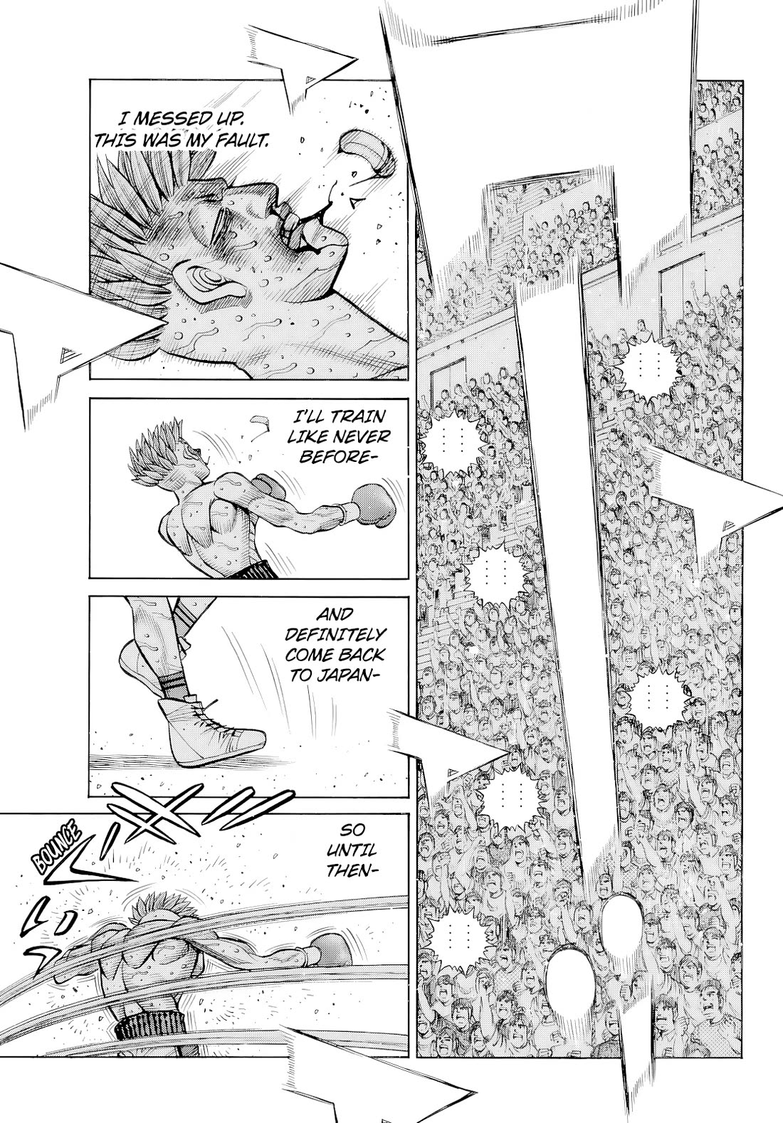 Hajime no Ippo Chapter 1480 page 13 - Chapter 1480: The Finishing Blow