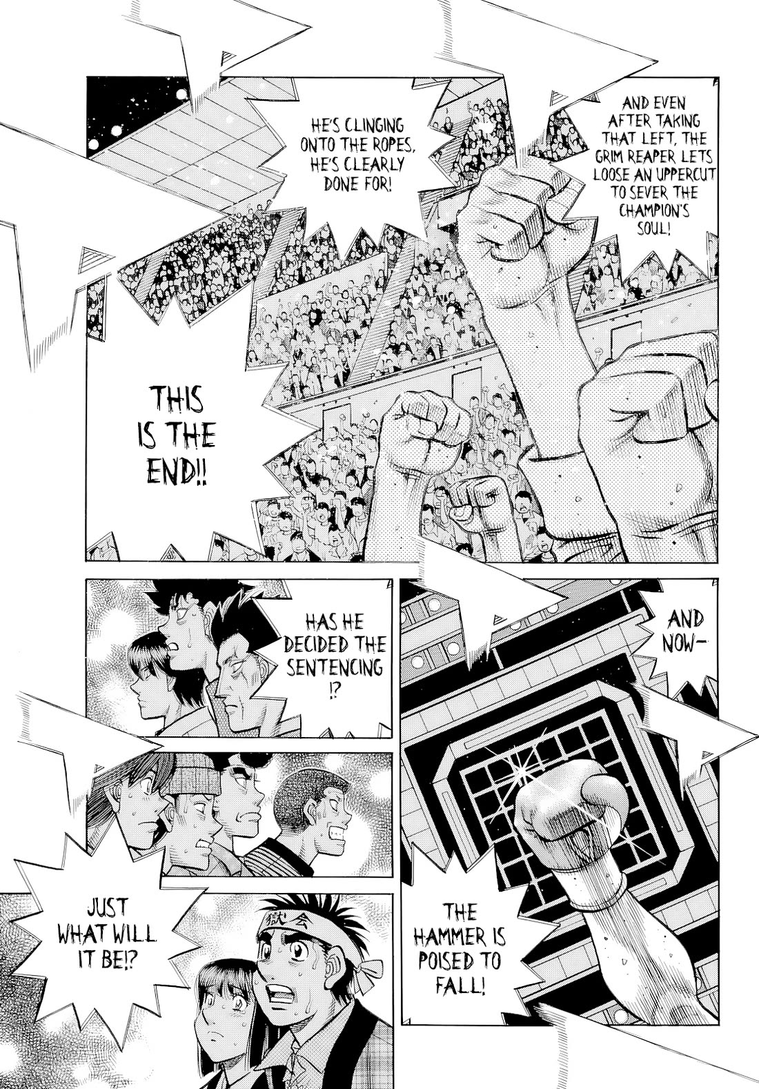 Hajime no Ippo Chapter 1480 page 15 - Chapter 1480: The Finishing Blow