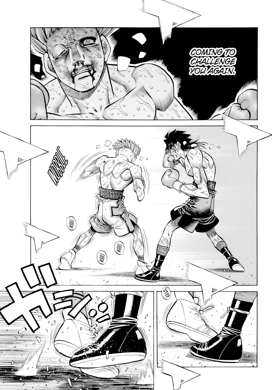 Hajime no Ippo Chapter 1480 page 5 - Chapter 1480: The Finishing Blow