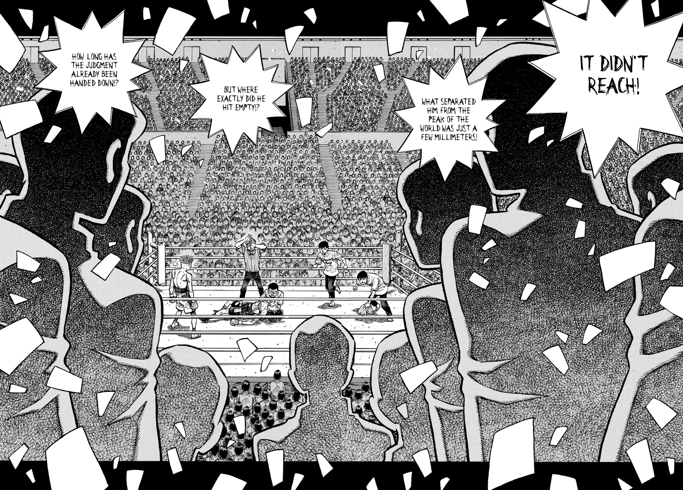 Hajime no Ippo Chapter 1481 page 15 - Chapter 1481: Reach!