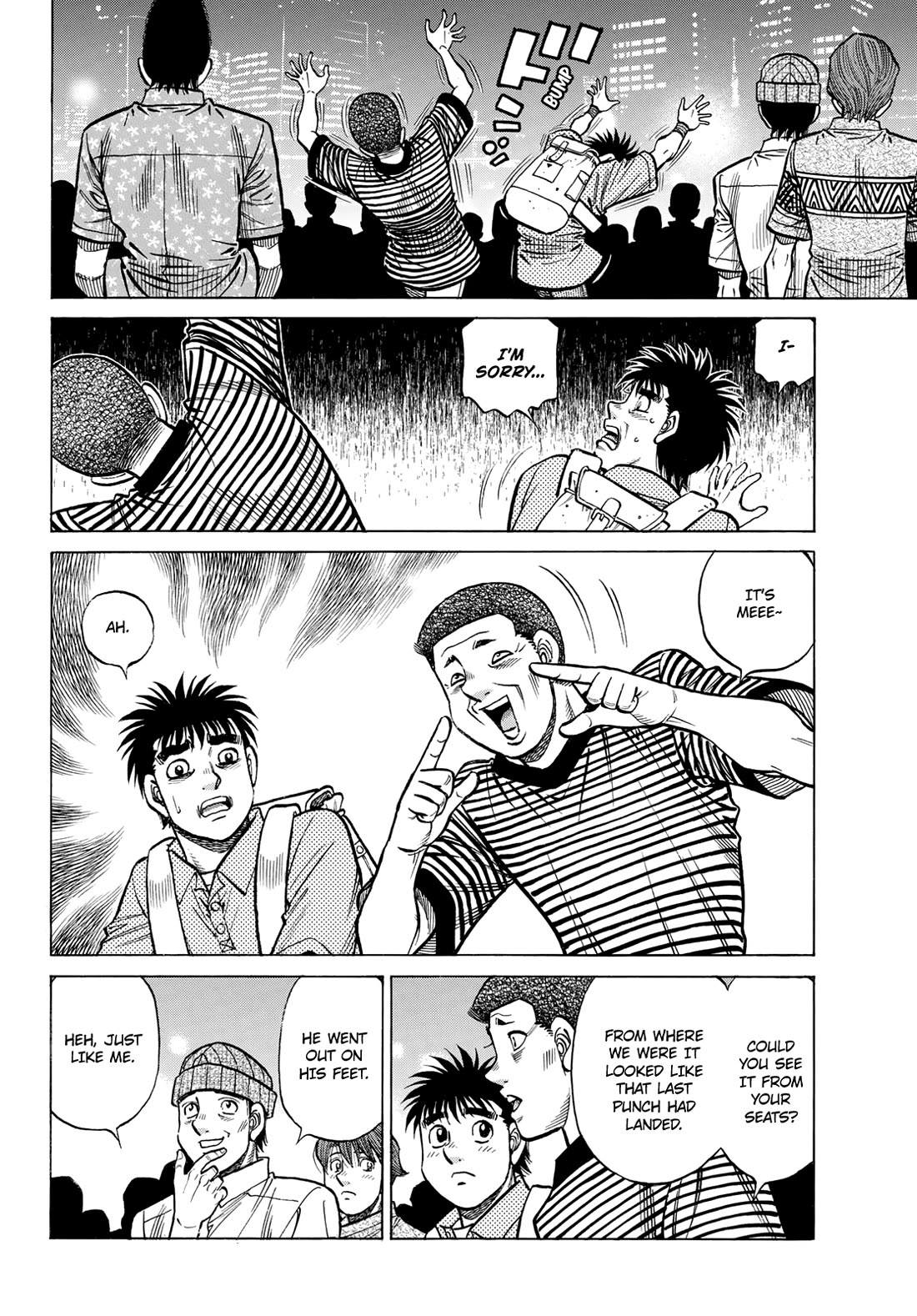 Hajime no Ippo Chapter 1482 page 12 - Chapter 1482: Reverberating Conclusion