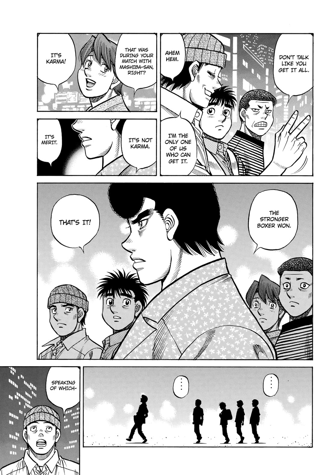 Hajime no Ippo Chapter 1482 page 13 - Chapter 1482: Reverberating Conclusion