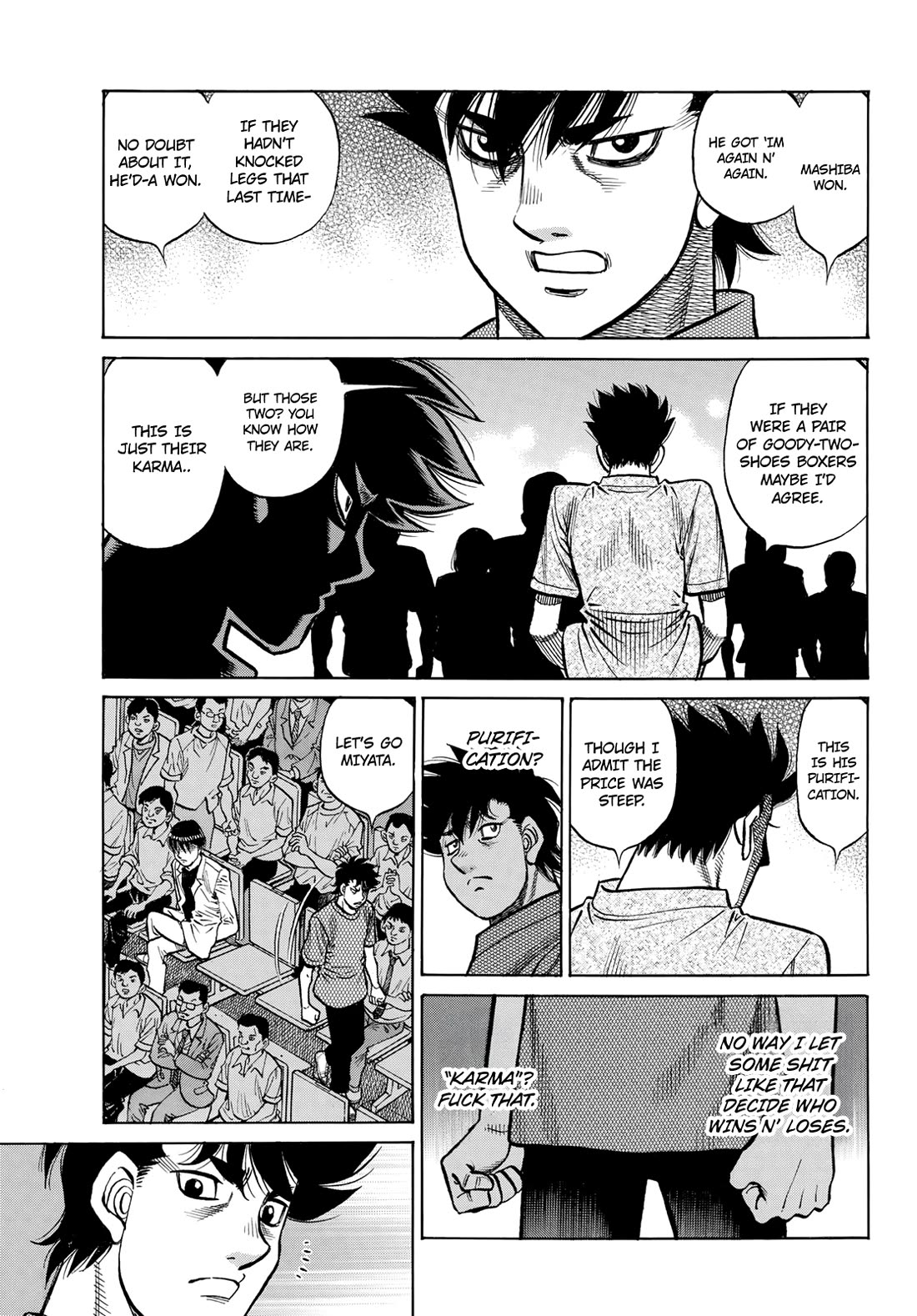 Hajime no Ippo Chapter 1482 page 5 - Chapter 1482: Reverberating Conclusion