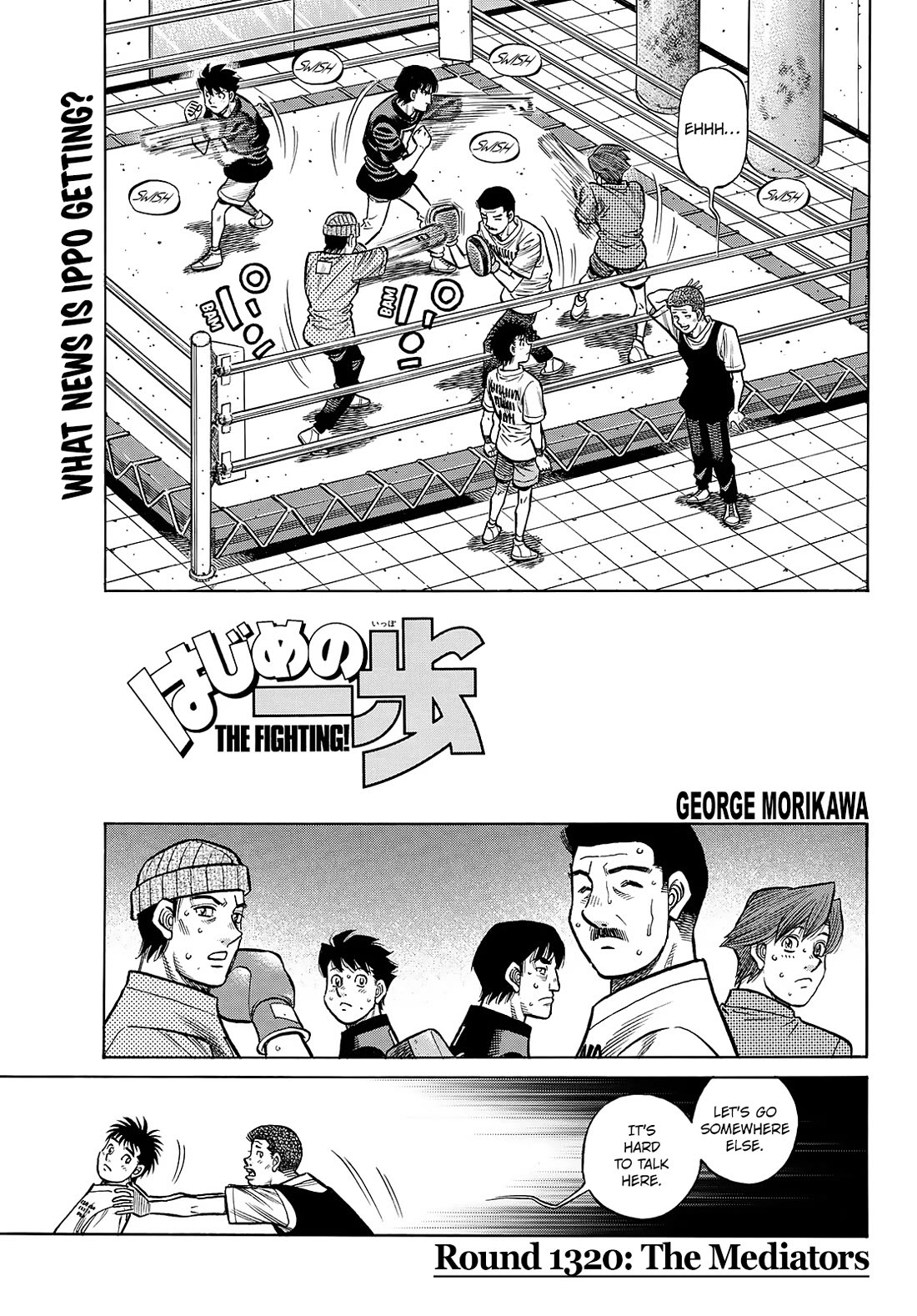Hajime no Ippo Chapter 1483 page 1 - Chapter 1483: The Mediators