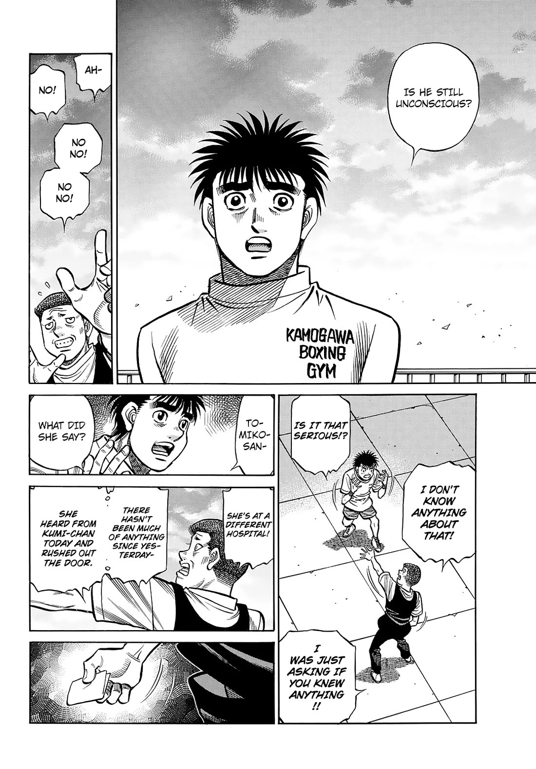 Hajime no Ippo Chapter 1483 page 5 - Chapter 1483: The Mediators
