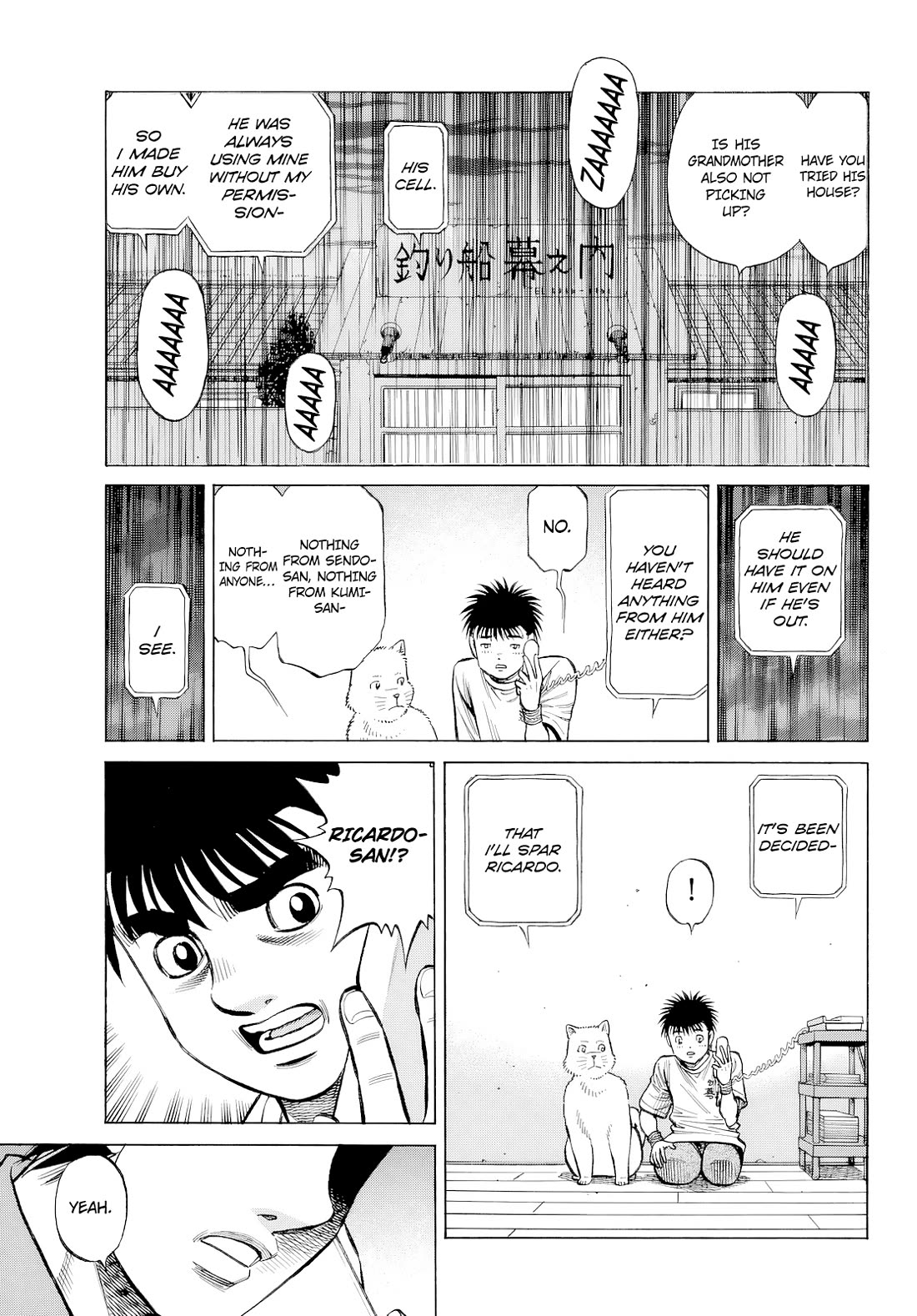 Hajime no Ippo Chapter 1484 page 10 - Chapter 1484: Rainy Season in Naniwa