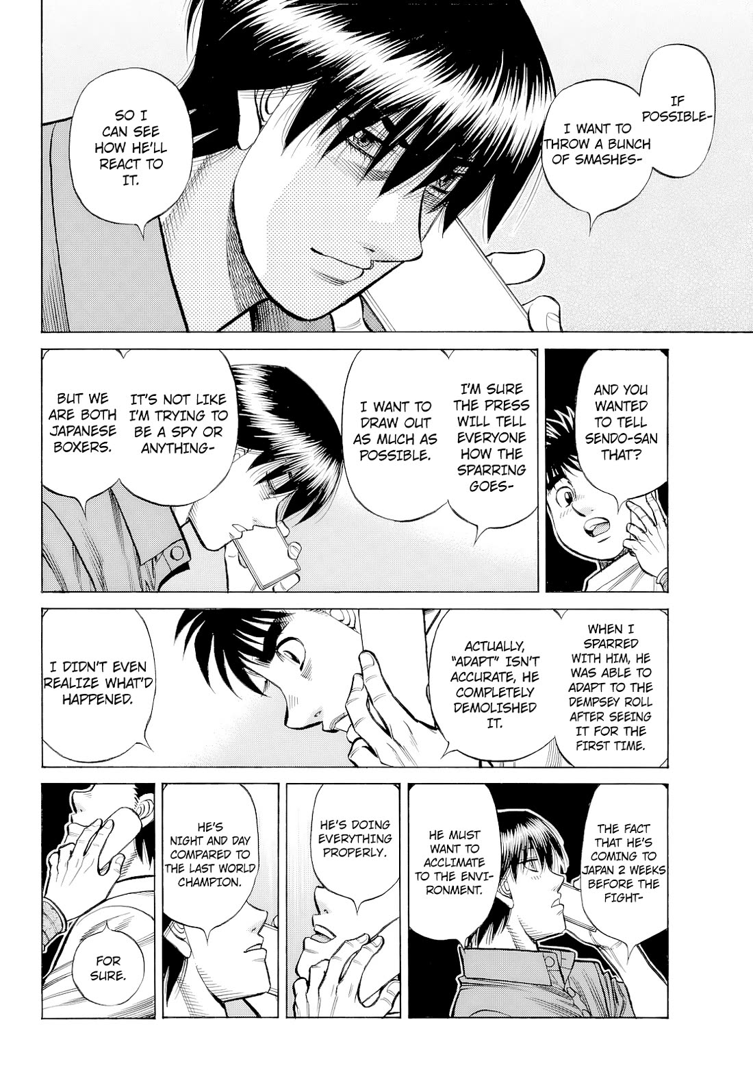 Hajime no Ippo Chapter 1484 page 11 - Chapter 1484: Rainy Season in Naniwa