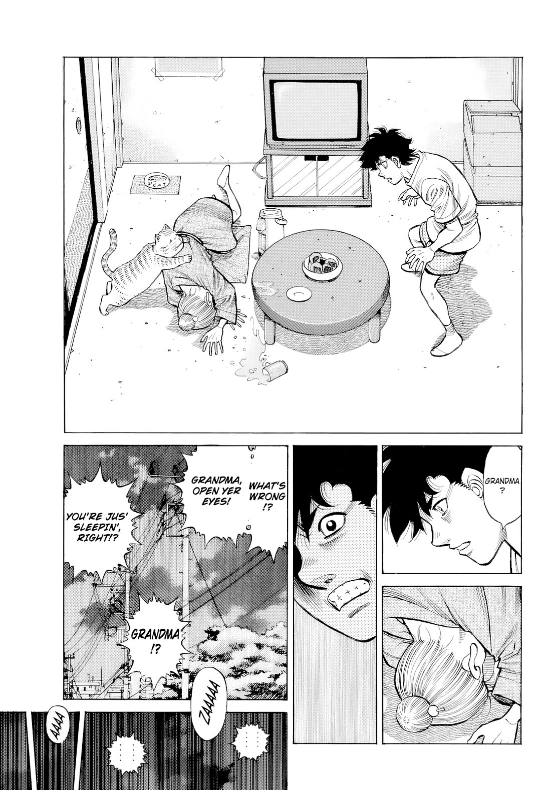 Hajime no Ippo Chapter 1484 page 4 - Chapter 1484: Rainy Season in Naniwa