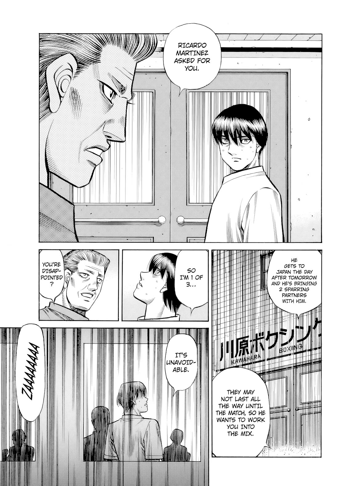 Hajime no Ippo Chapter 1484 page 6 - Chapter 1484: Rainy Season in Naniwa