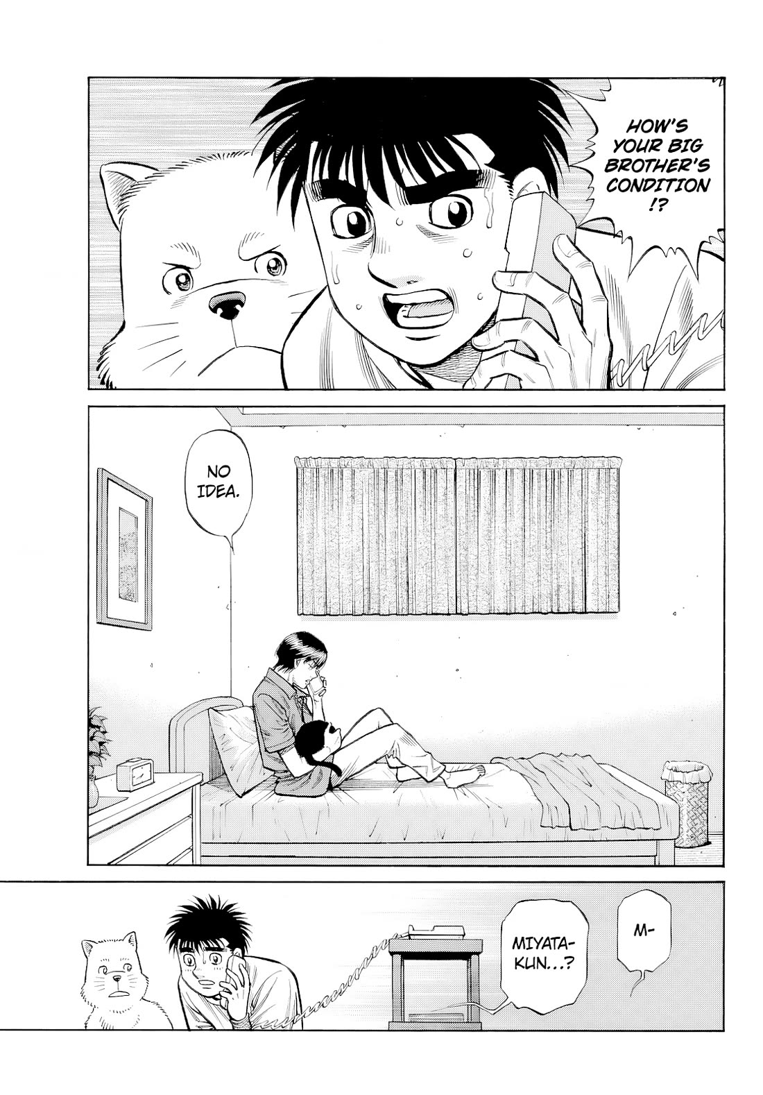 Hajime no Ippo Chapter 1484 page 8 - Chapter 1484: Rainy Season in Naniwa
