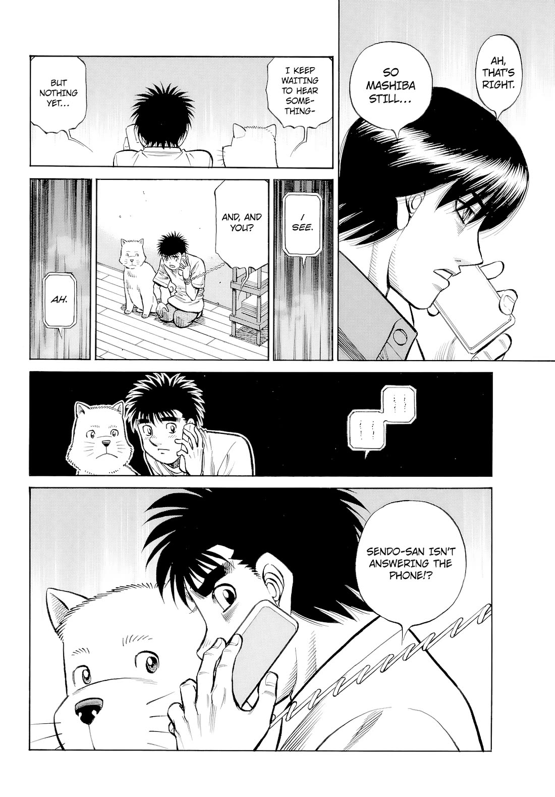 Hajime no Ippo Chapter 1484 page 9 - Chapter 1484: Rainy Season in Naniwa