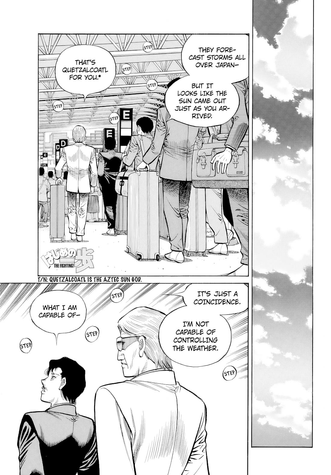 Hajime no Ippo Chapter 1485 page 1 - Chapter 1485: Ships In the Night