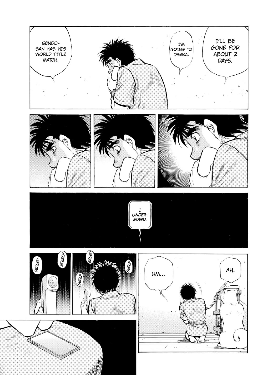 Hajime no Ippo Chapter 1485 page 10 - Chapter 1485: Ships In the Night