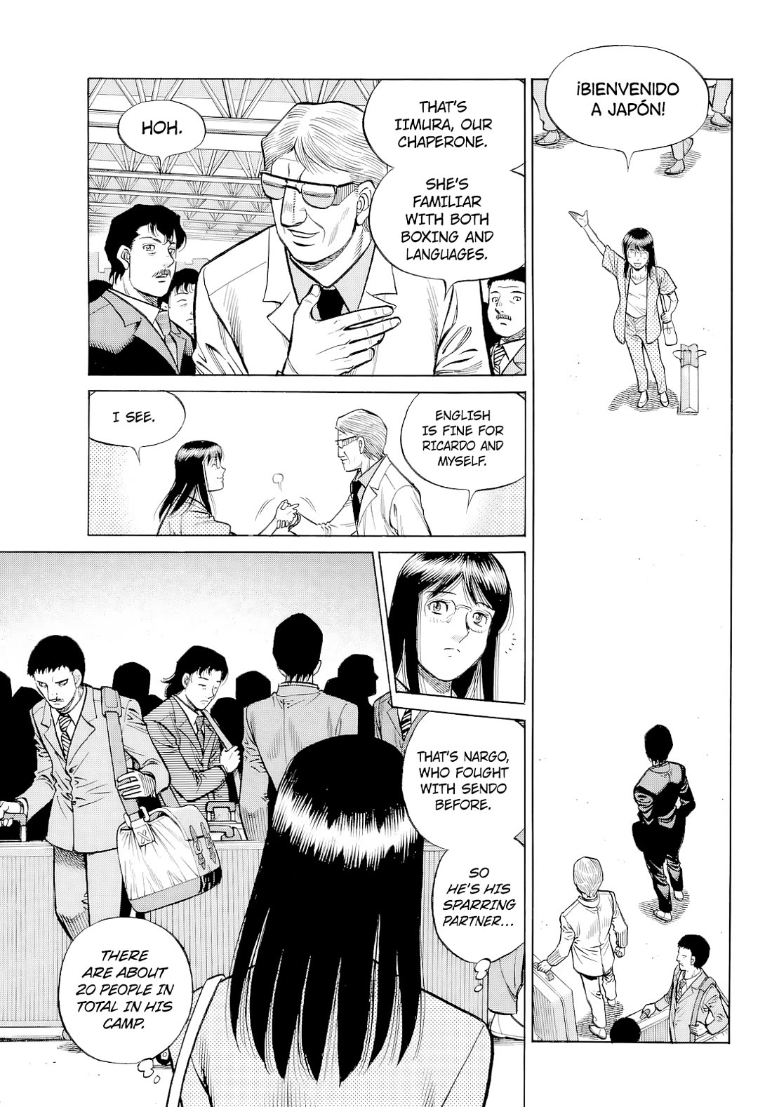 Hajime no Ippo Chapter 1485 page 4 - Chapter 1485: Ships In the Night