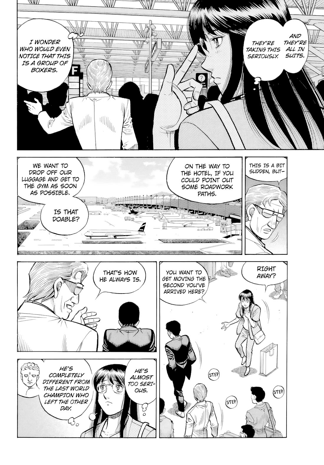 Hajime no Ippo Chapter 1485 page 5 - Chapter 1485: Ships In the Night