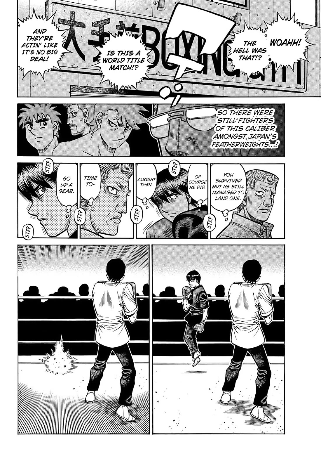 Hajime no Ippo Chapter 1486 page 15 - Chapter 1486: The Ideal Style