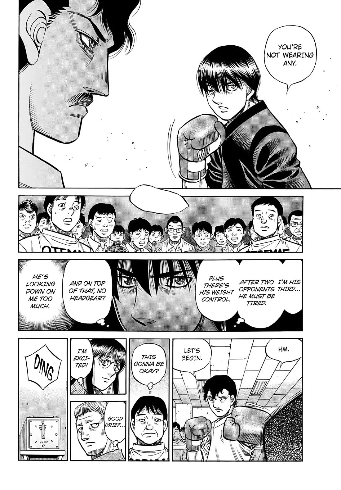 Hajime no Ippo Chapter 1486 page 7 - Chapter 1486: The Ideal Style