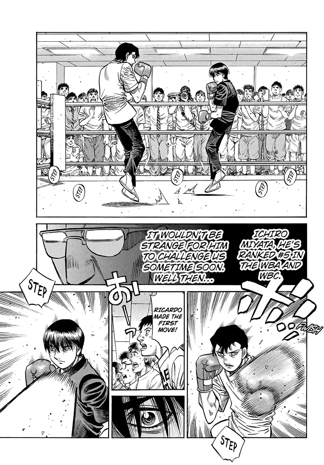 Hajime no Ippo Chapter 1486 page 8 - Chapter 1486: The Ideal Style